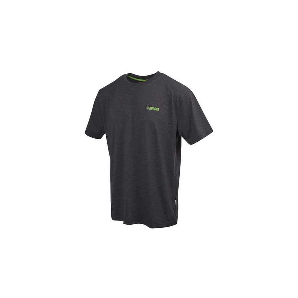 Apache Vancouver Charcoal Grey T-Shirt - M (38/40in)-APAVANCOUM