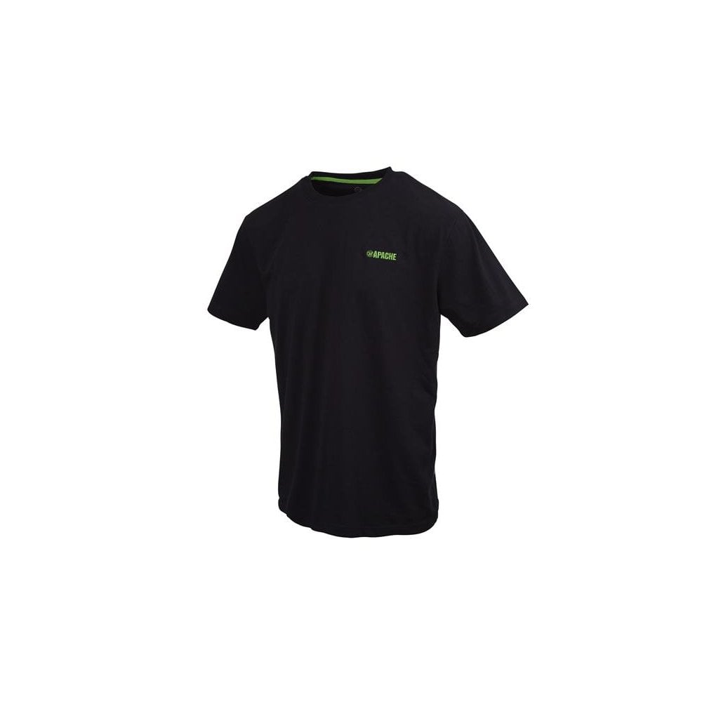 Apache Delta Black T-Shirt - XXL (47/49in)-APADELTAXXL