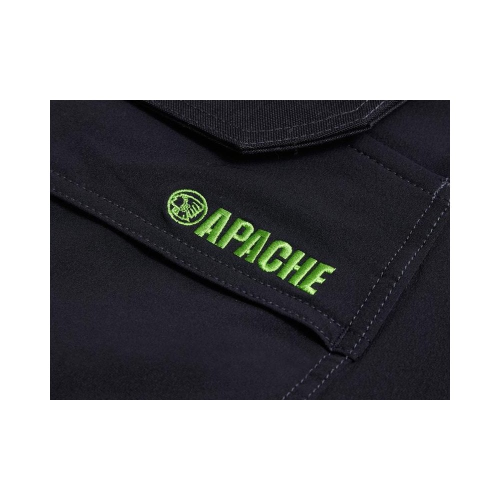 Apache Whistler Black Stretch Holster Shorts Waist 36in-APAWHISTL36