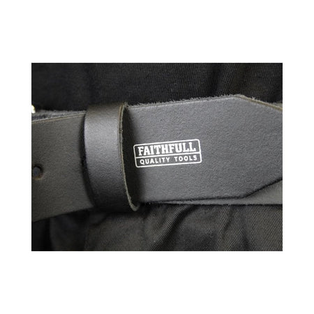 Faithfull Heavy-Duty Leather Belt-FAILB134B
