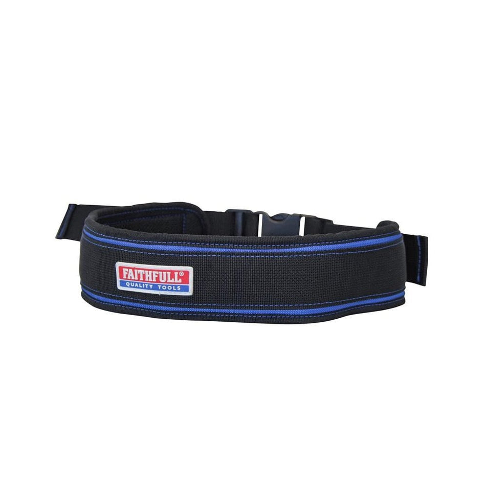 Faithfull Light Padded Waist Belt 2100D Nylon-FAILPWBN