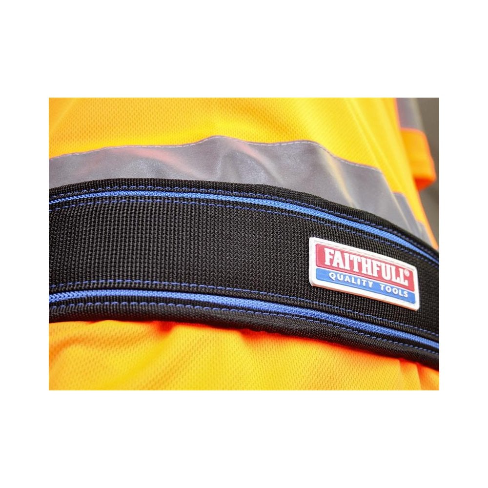 Faithfull Light Padded Waist Belt 2100D Nylon-FAILPWBN
