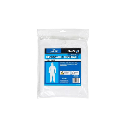 BlueSpot Tools Disposable Coverall - Large (170-178cm)-B/S19772