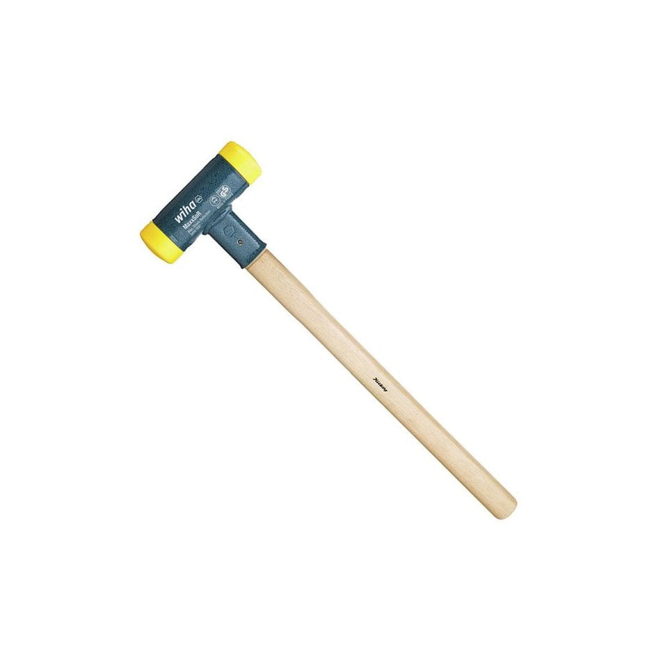 Wiha Soft-Face Dead-Blow Hammer Hickory Handle 436g-WHA02093