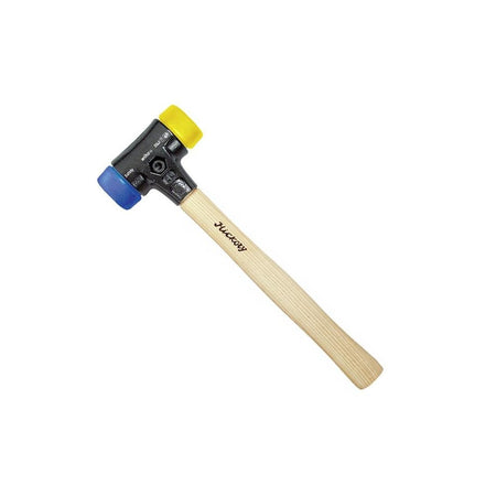 Wiha Soft-Face Safety Hammer Hickory Handle 620g-WHA26654