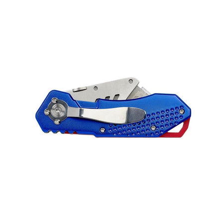 R.S.T. Aluminium Blue Folding Knife-RSTRSX336B