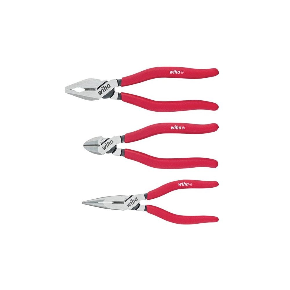 Wiha Classic Plier Set, 3 Piece-WHA26850