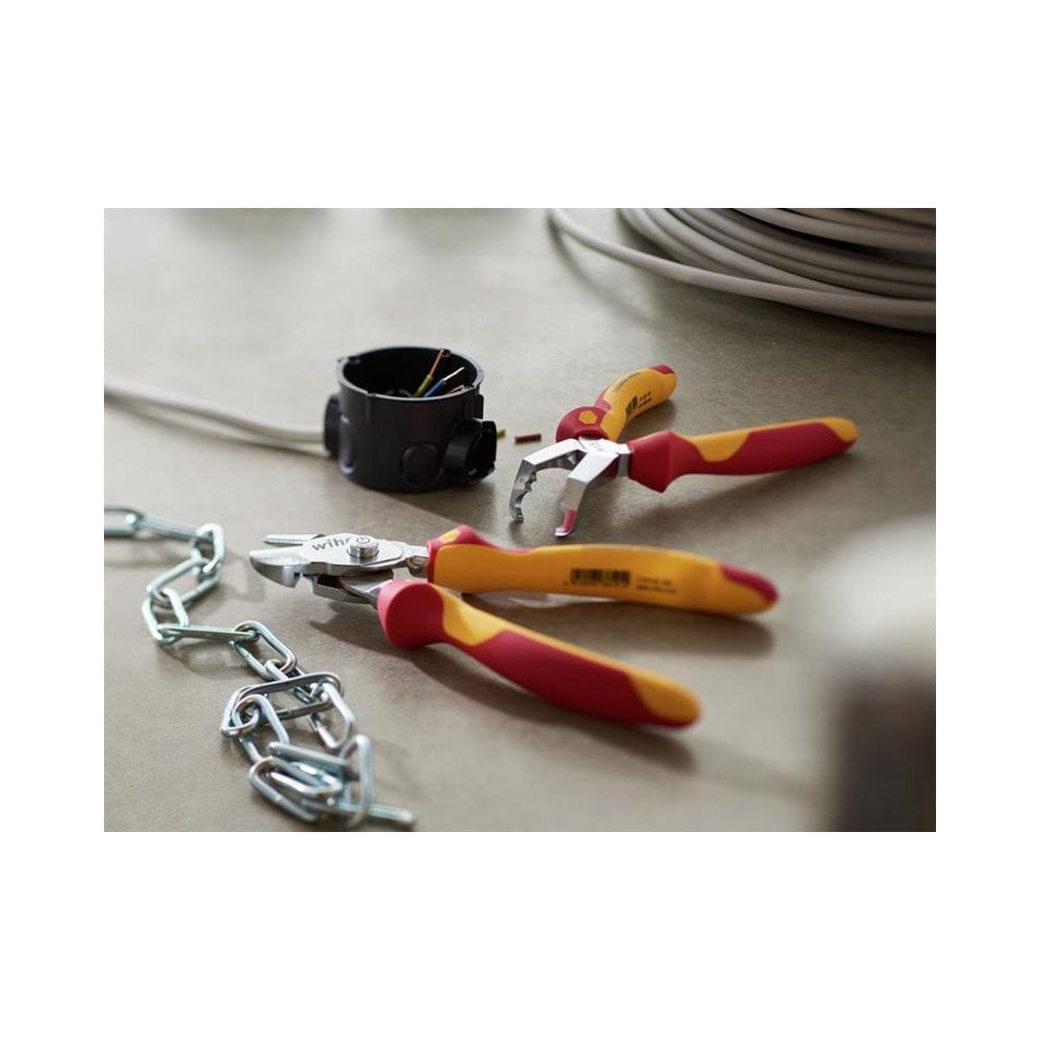 Wiha Professional electric Installation TriCut Pliers 170mm-WHA38853
