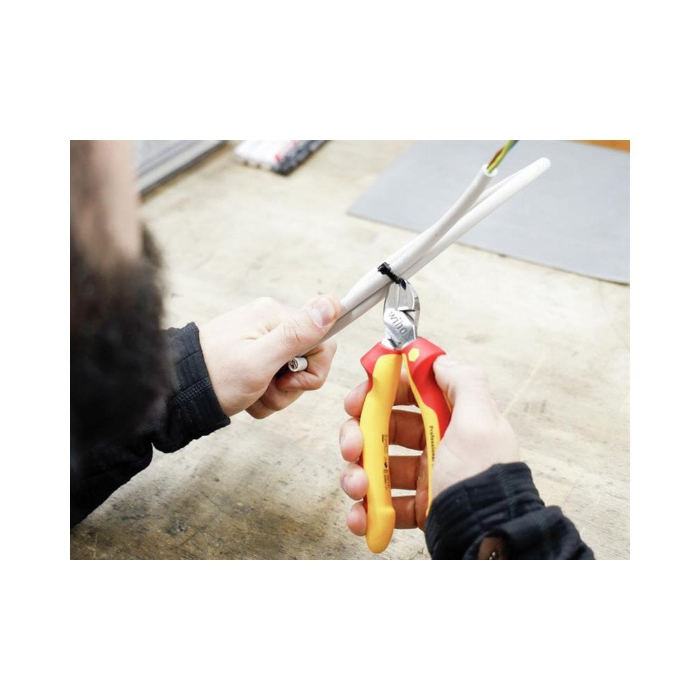 Wiha Professional electric Diagonal Cutters with DynamicJoint® 160mm-WHA43458