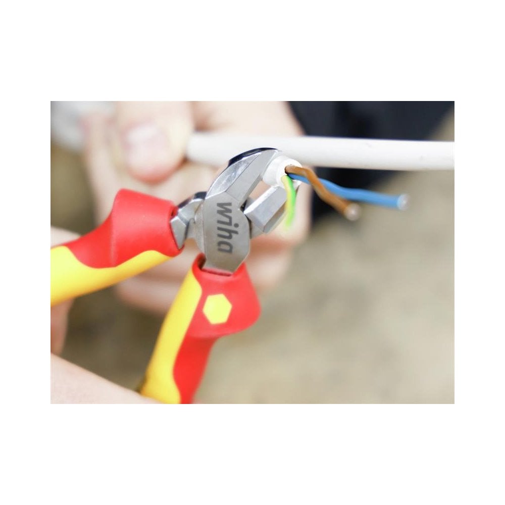 Wiha Professional electric Diagonal Cutters with DynamicJoint® 180mm-WHA43463