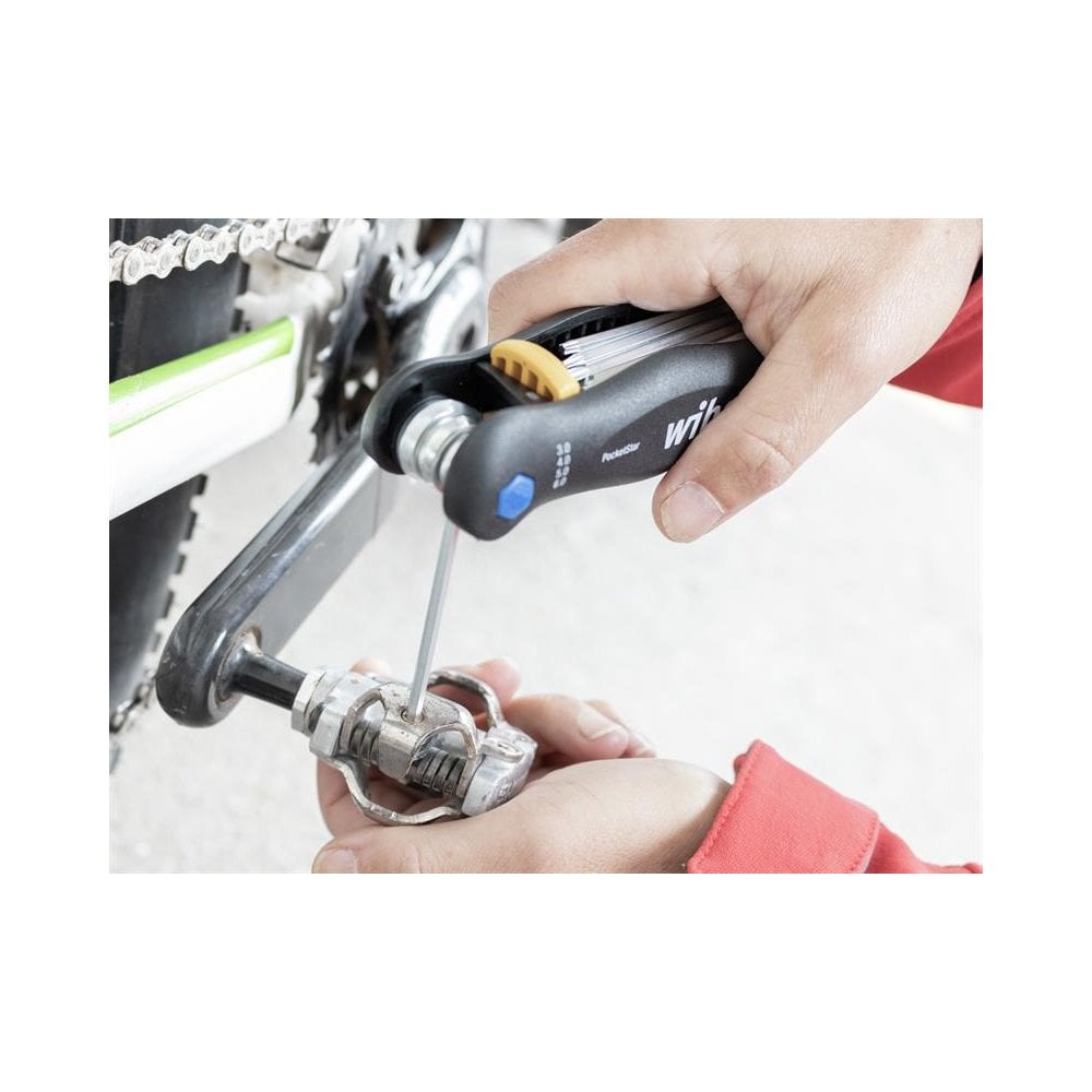 Wiha PocketStar Hex Key Set, 7 Piece (1.5-6mm)-WHA23037