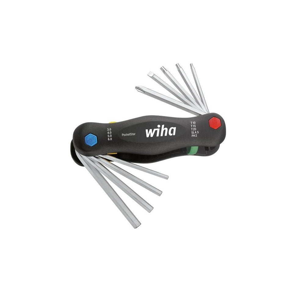 Wiha PocketStar Multi Key Set, 9 Piece-WHA25293