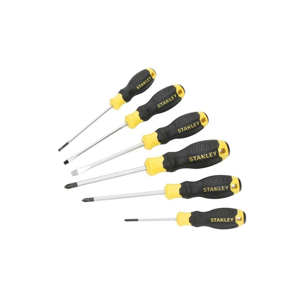 STANLEY® CUSHION GRIP™ Screwdriver Set, 6 Piece-STA062151
