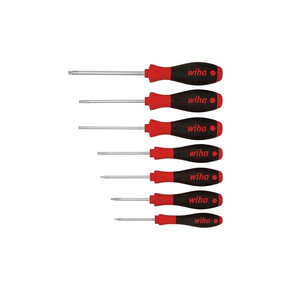 Wiha SoftFinish® TORX® Screwdriver Set, 7 Piece-WHA01299