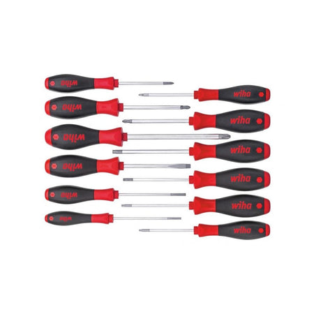 Wiha SoftFinish® Screwdriver Set, 12 Piece-WHA41002