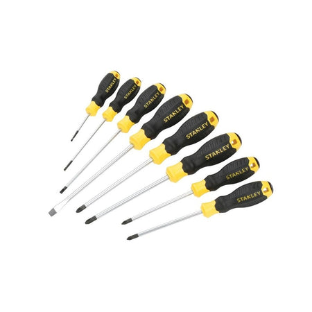 STANLEY® Cushion Grip Screwdriver Set, 8 Piece-STA062153