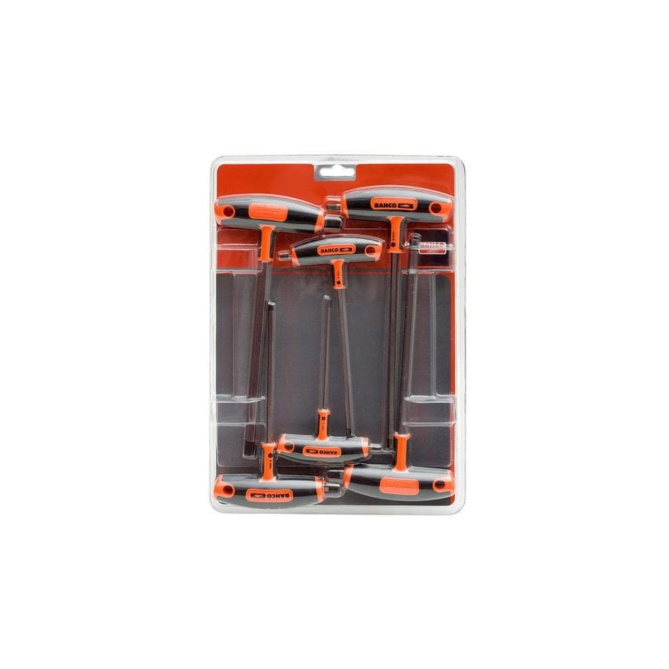 Bahco 903T-1 T-Handle Hex Screwdriver Set, 6 Piece-BAH903T1