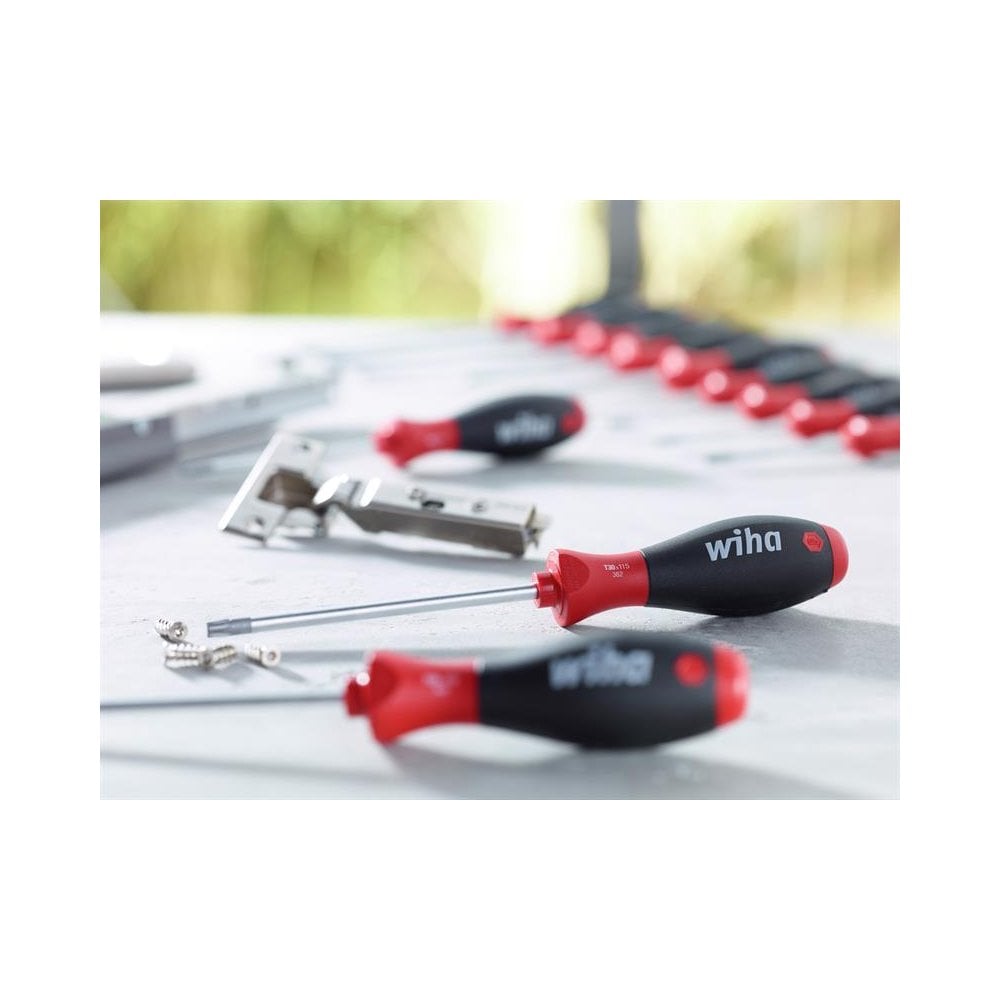 Wiha SoftFinish® SL/PZ Screwdriver Set, 6 Piece-WHA07153