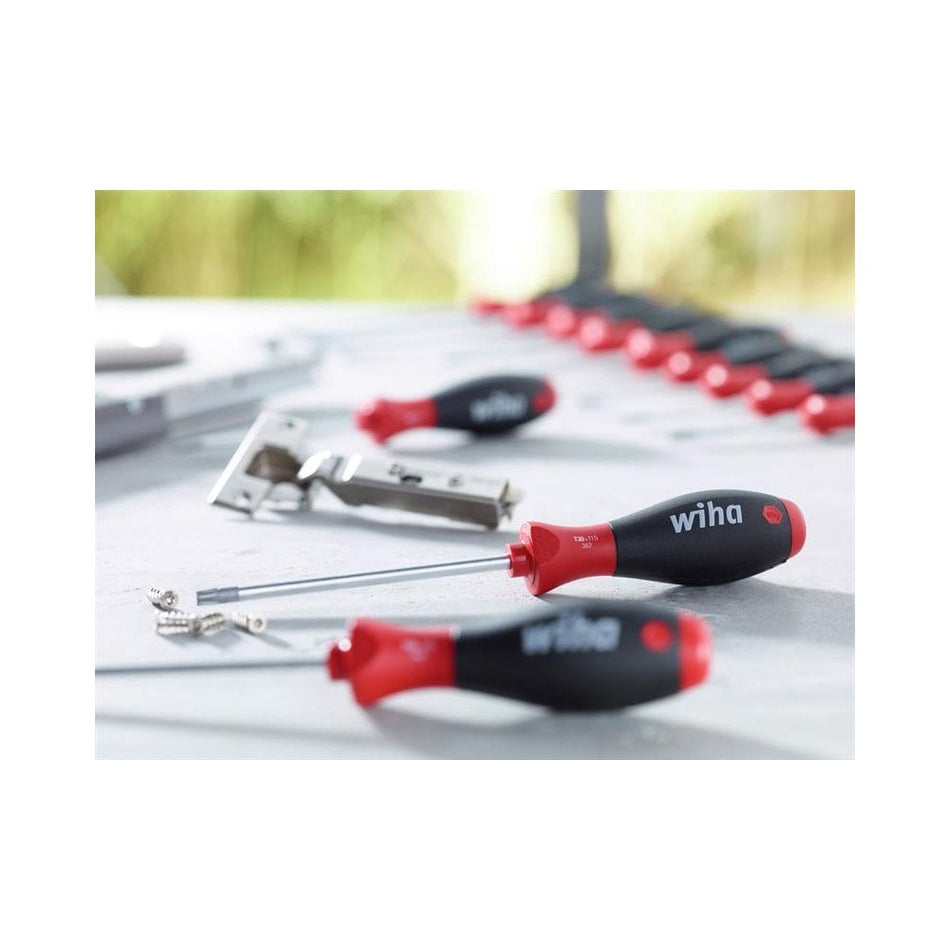 Wiha SoftFinish® SL/PZ Screwdriver Set, 6 Piece-WHA07153