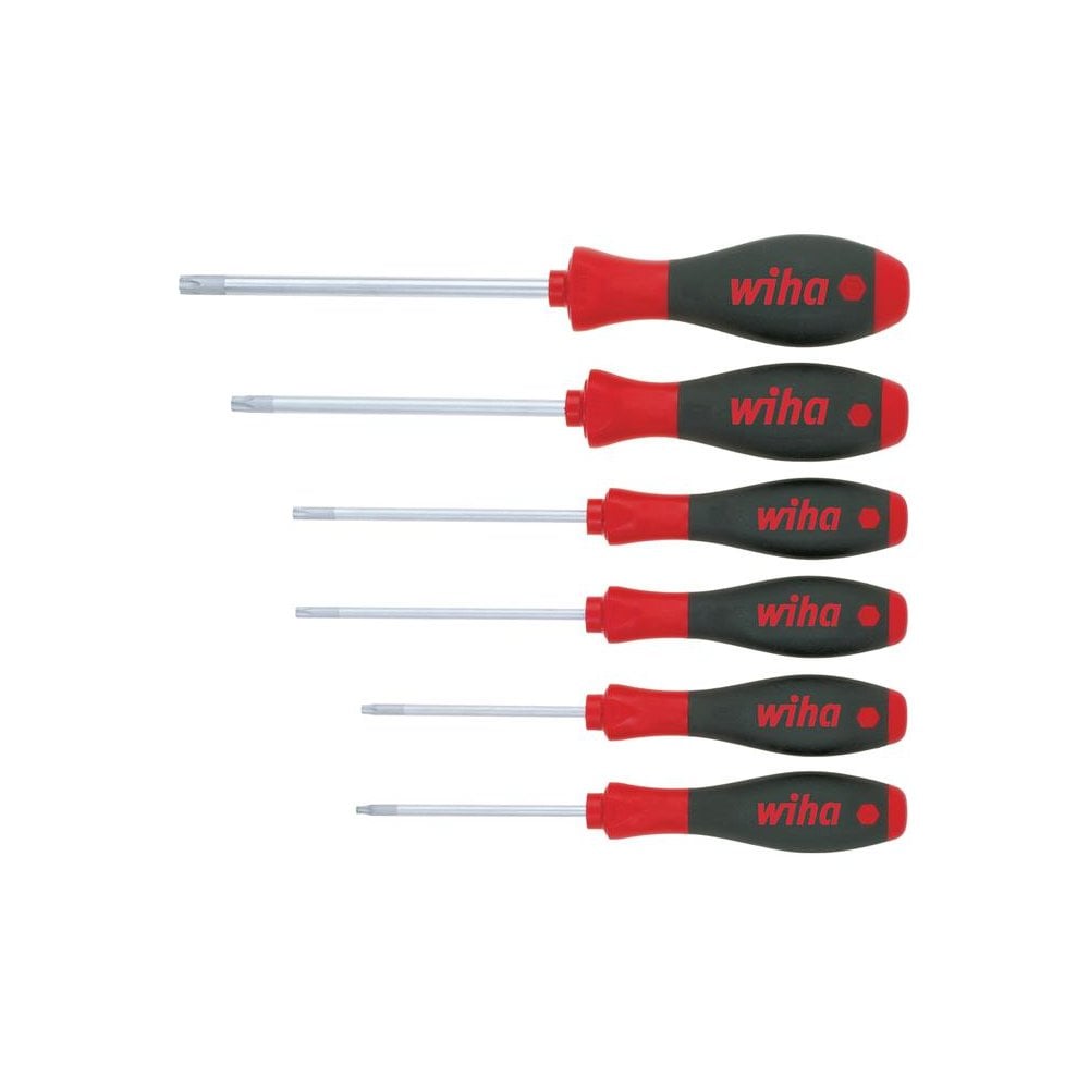 Wiha SoftFinish® TORX® Screwdriver Set, 6 Piece-WHA07155