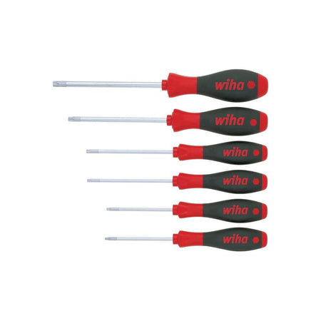 Wiha SoftFinish® TORX® Screwdriver Set, 6 Piece-WHA07155