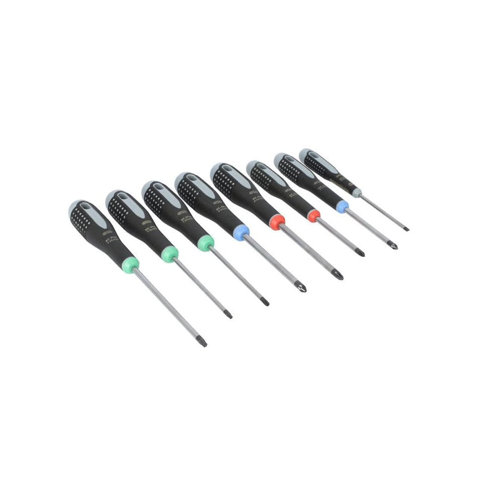 Bahco BE-9872 ERGO™ Screwdriver Set, 8 Piece-BAH9872
