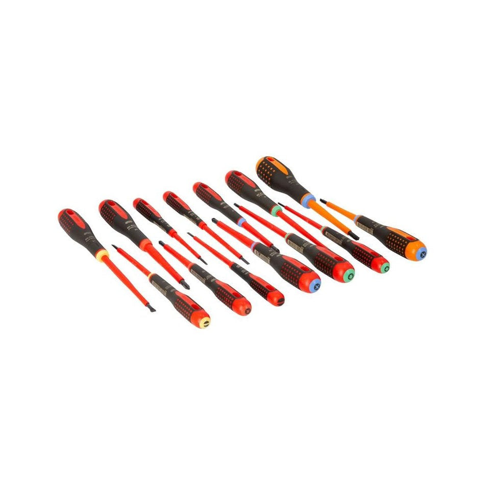 Bahco BE-9872 ERGO™ Screwdriver Set, 14 Piece-BAH9876S