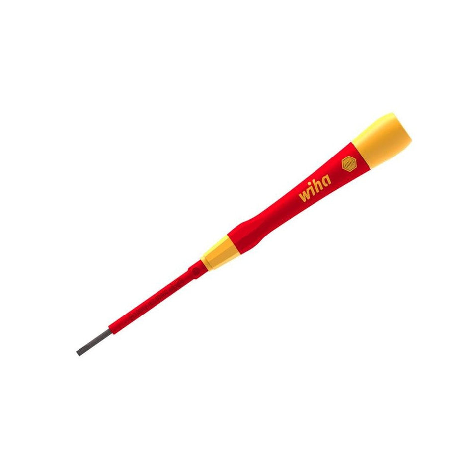 Wiha PicoFinish® Slotted Fine electric Screwdriver 3.5 x 65mm-WHA42471