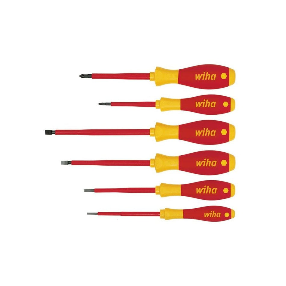 Wiha SoftFinish® electric SL/PH Screwdriver Set, 6 Piece-WHA00833