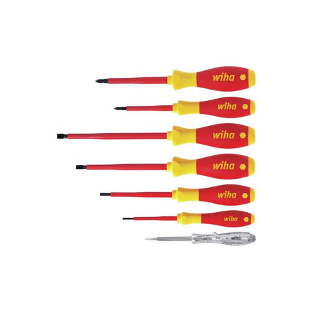 Wiha SoftFinish® electric SL/PH Screwdriver Set, 7 Piece-WHA00834
