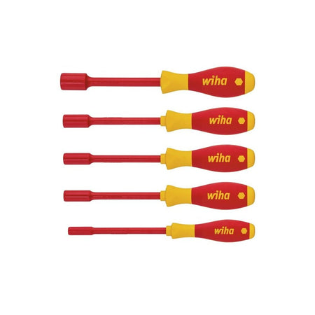 Wiha SoftFinish® electric Hex Nut Driver Set, 6 Piece-WHA29466