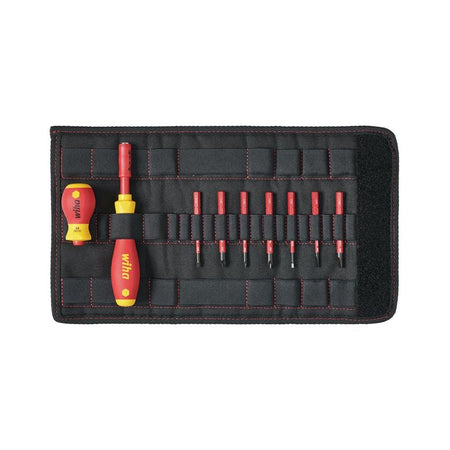 Wiha SoftFinish® electric slimVario Screwdriver Set, 10 Piece-WHA41232