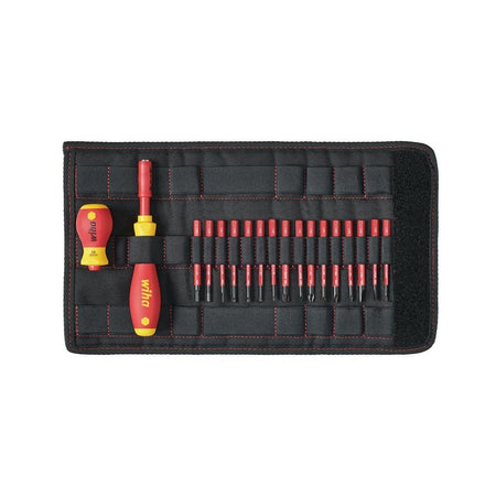 Wiha SoftFinish® electric slimVario Screwdriver Set, 19 Piece-WHA41231