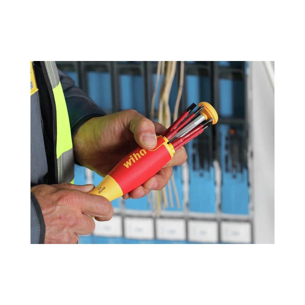 Wiha electric LiftUp Bit Magazine TX Screwdriver Set, 6 Piece-WHA41158