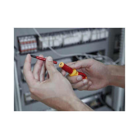 Wiha SoftFinish® electric slimVario Stubby Screwdriver Set, 4 Piece-WHA41230
