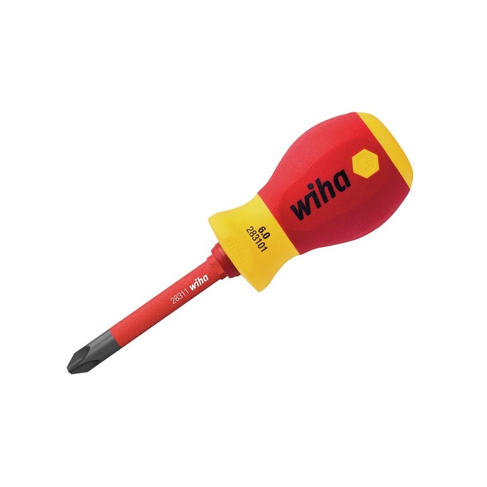 Wiha SoftFinish® electric slimVario Stubby Screwdriver Set, 4 Piece-WHA41230