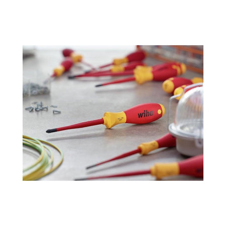 Wiha SoftFinish® electric slimFix SL/PZ Screwdriver Set, 6 Piece-WHA36455