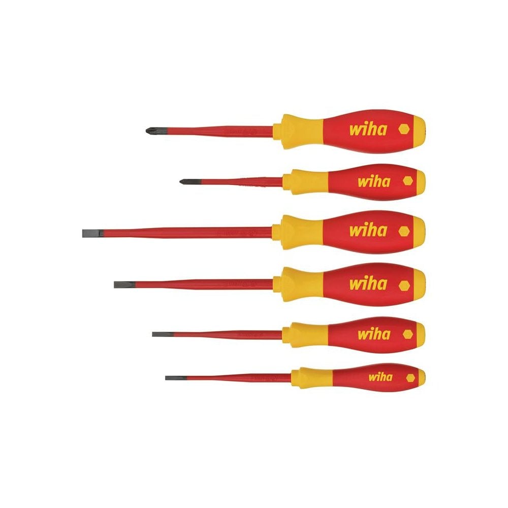 Wiha SoftFinish® electric slimFix SL/PH Screwdriver Set, 6 Piece-WHA35389