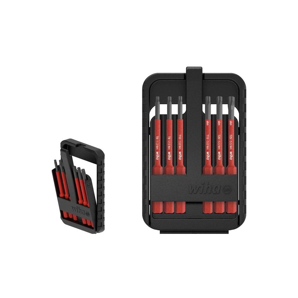 Wiha slimBit electric TORX® Bit Set, 7 Piece-WHA43153