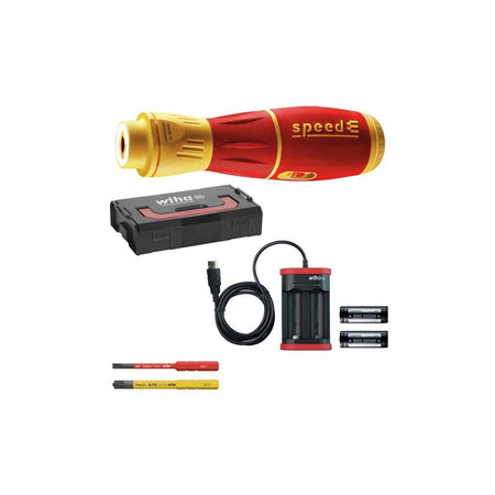 Wiha speedE® II electric E-screwdriver Set, 7 Piece-WHA44318