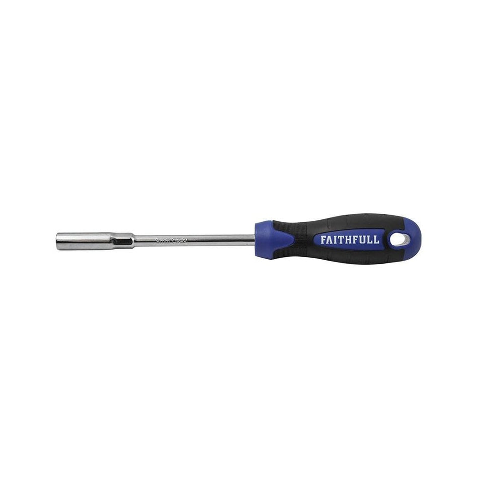 Faithfull Soft Grip Nut Spinner 8mm x 125mm-FAINS8125