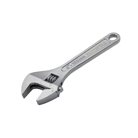 Faithfull Chrome Adjustable Spanner 100mm (4in)-FAIAS100MC