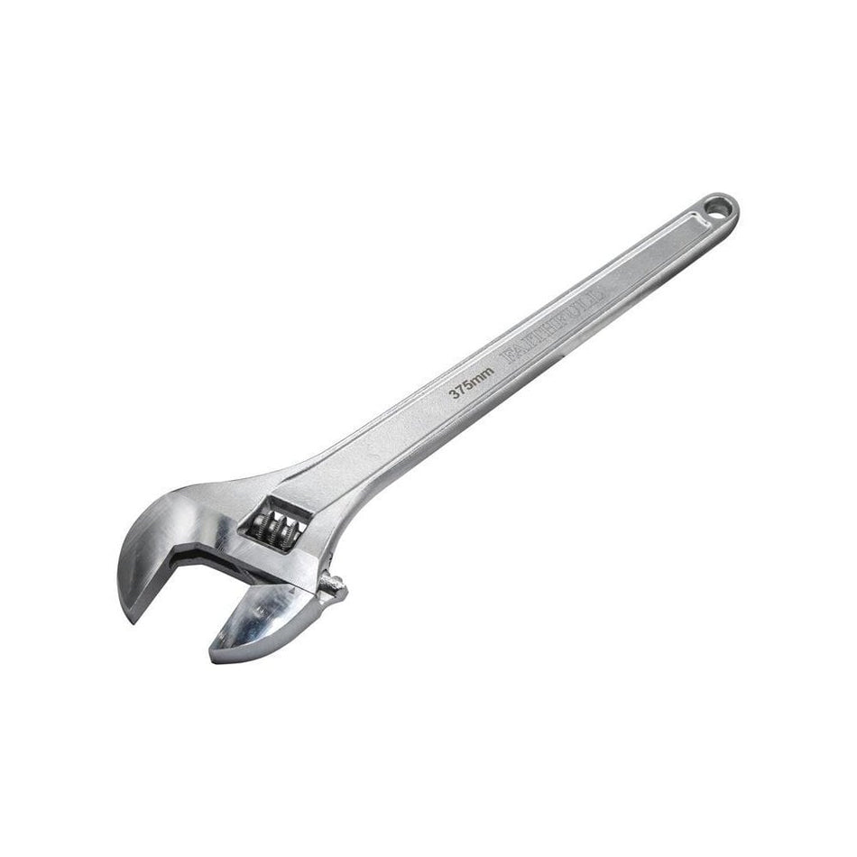 Faithfull Chrome Adjustable Spanner 375mm (15in)-FAIAS375MC