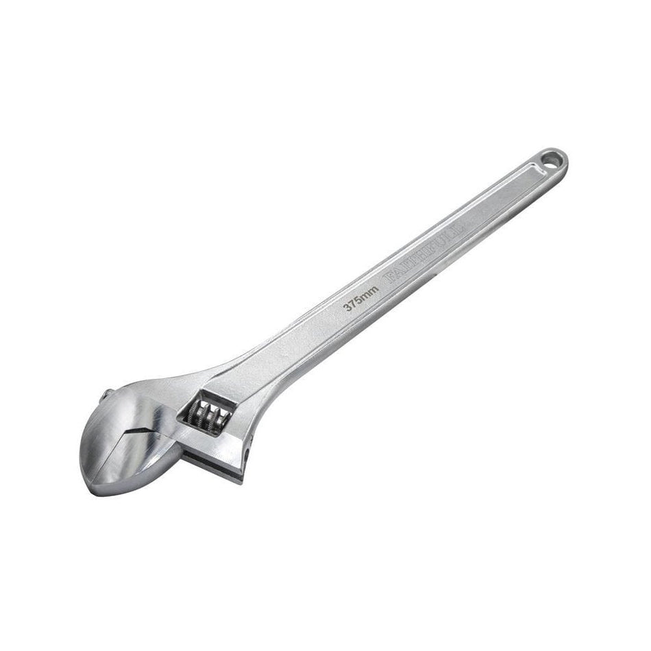 Faithfull Chrome Adjustable Spanner 375mm (15in)-FAIAS375MC