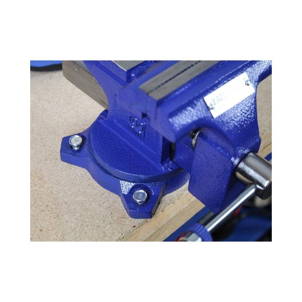 Faithfull Light-Duty Mechanics Vice 100mm (4in)-FAIMV100SGLD