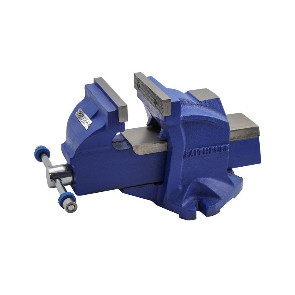 Faithfull Mechanics Vice with Magnetic Jaws 100mm (4in)-FAIMV100SG