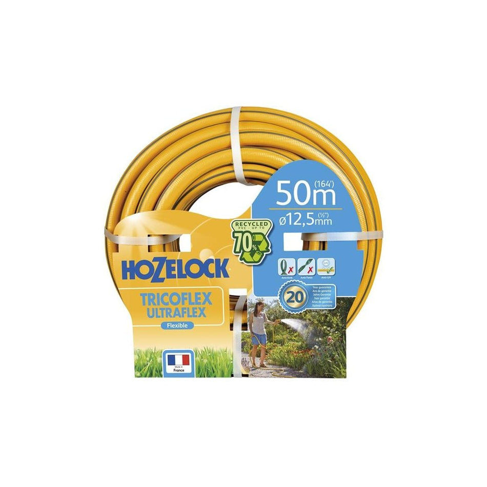 Hozelock 7750 Ultraflex Hose 50m 12.5mm (1/2in) Diameter-HOZ100100620