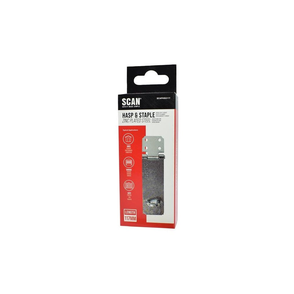 Scan Hasp and Staple 117mm-SCAPHSG117