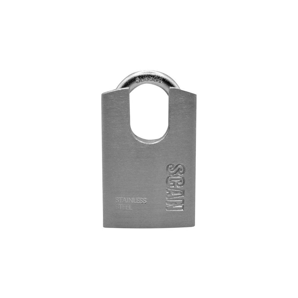 Scan Stainless Steel Shrouded Padlock 40mm-SCAPLS40