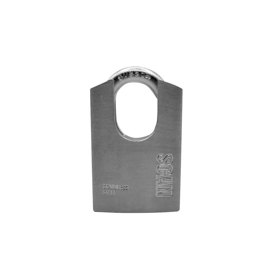 Scan Stainless Steel Shrouded Padlock 50mm-SCAPLS50